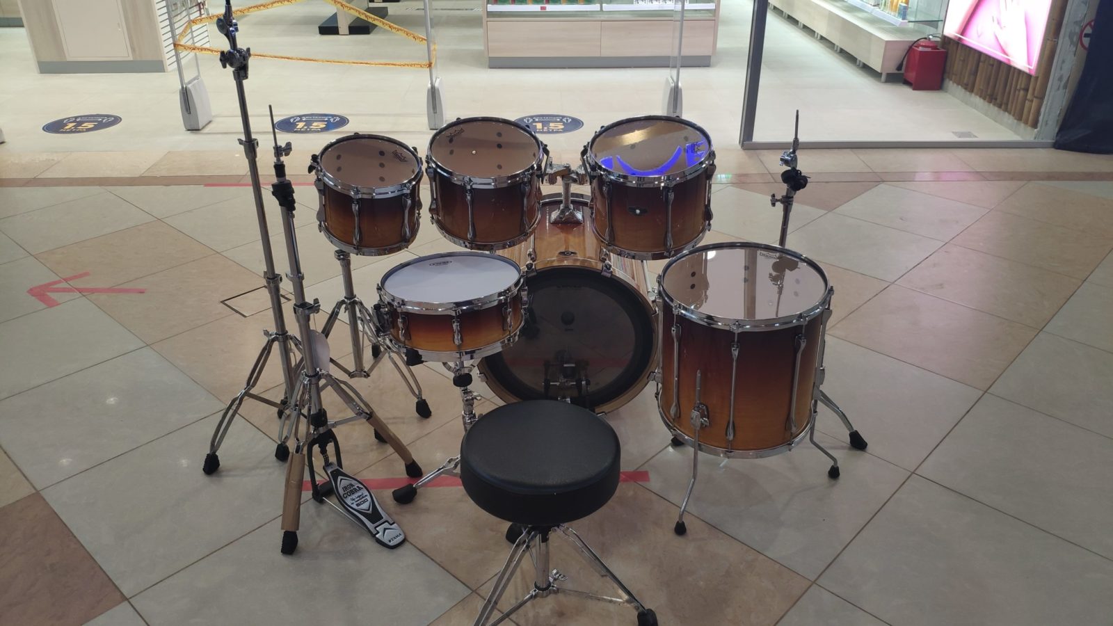 Tama SL52S-CAF - ударная установка из 5-ти барабанов (янтарный) серия SUPERSTAR CUSTOM — изображение 11