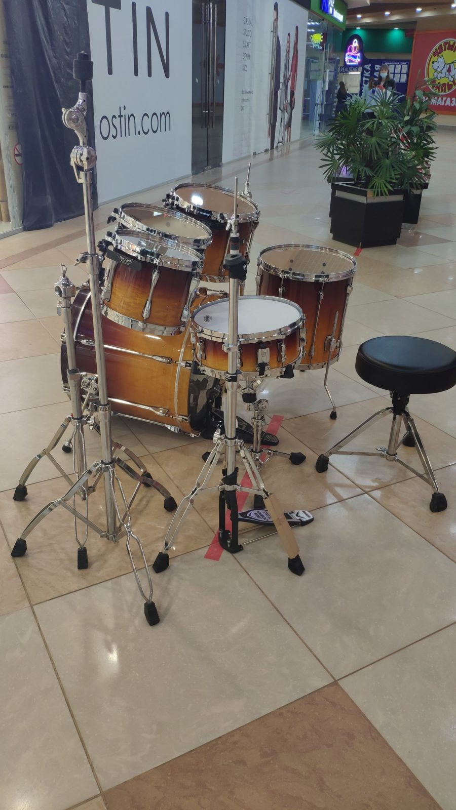 Tama SL52S-CAF - ударная установка из 5-ти барабанов (янтарный) серия SUPERSTAR CUSTOM — изображение 14