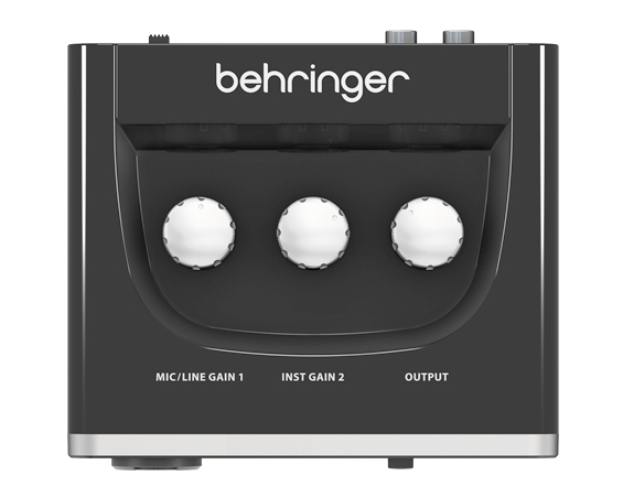 BEHRINGER UM2 - аудиоинтерфейс USB, 2 входа, 2 выхода, микр. предусилитель XENYX — изображение 3