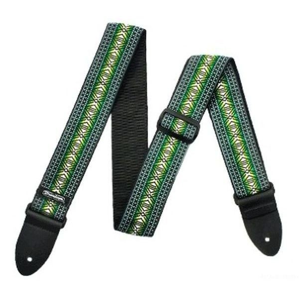 Dunlop D67-04GN Matrix Green - ремень для гитары