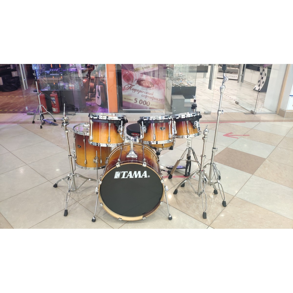 Tama SL52S-CAF - ударная установка из 5-ти барабанов (янтарный) серия SUPERSTAR CUSTOM
