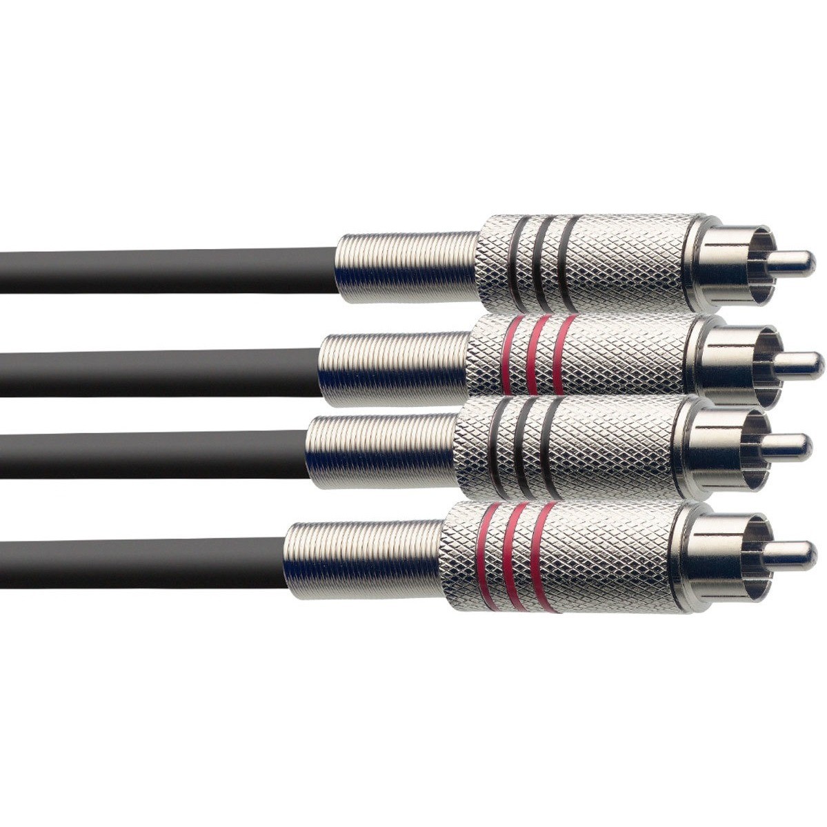SOUNDKING BB404-3m - кабель 2RCA/2RCA, 3 м, черный