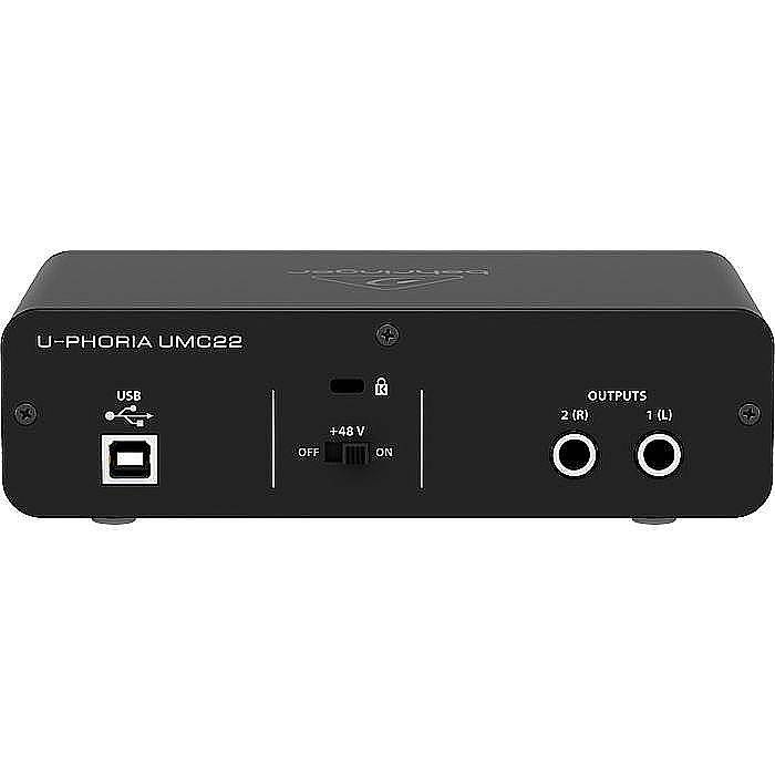 BEHRINGER UMC22 - USB звуковая карта — изображение 2