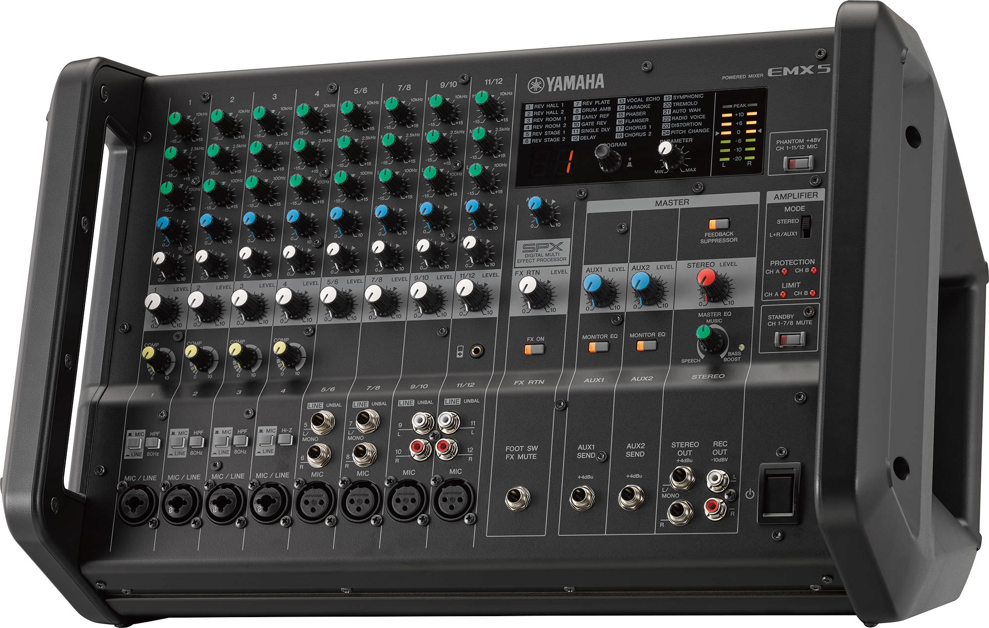 YAMAHA EMX5 - микшер с усилителем