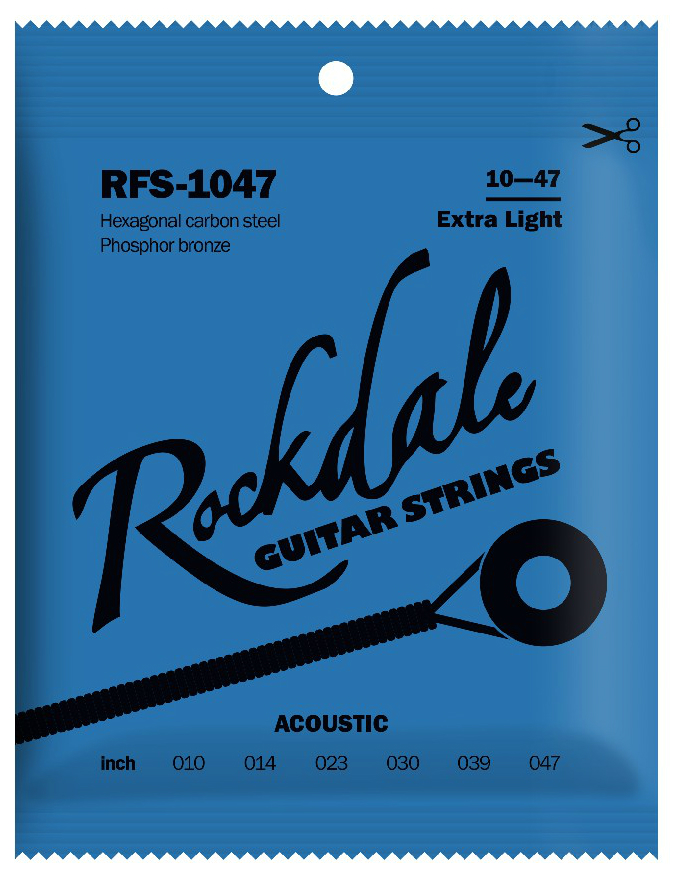 ROCKDALE RFS-1047 - струны для акустической гитары