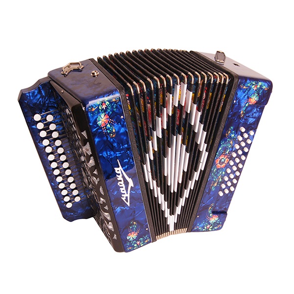 Шуйская гармонь S6XLY-A-BL - гармонь "Чайка 204" 25х25-II, синяя
