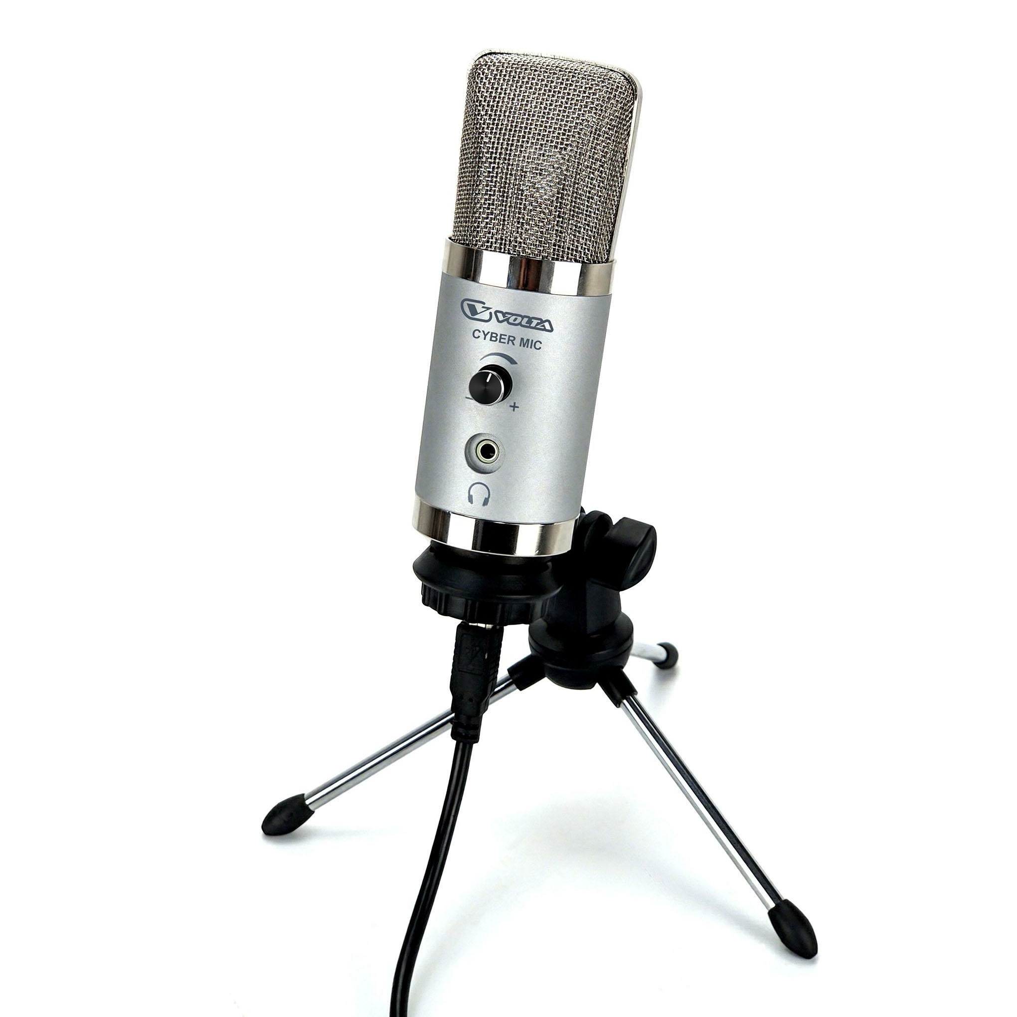 VOLTA CYBER MIC - микрофон студийный с USB-интерфейсом