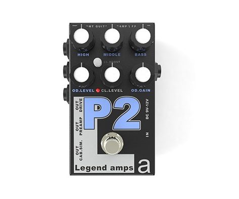AMT Electronics P-2 Legend Amps - двухканальный гитарный предусилитель