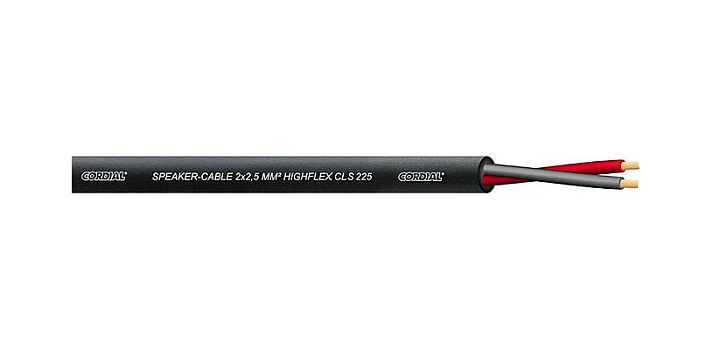 CORDIAL CLS 225 - акустический кабель 2x2,5мм2