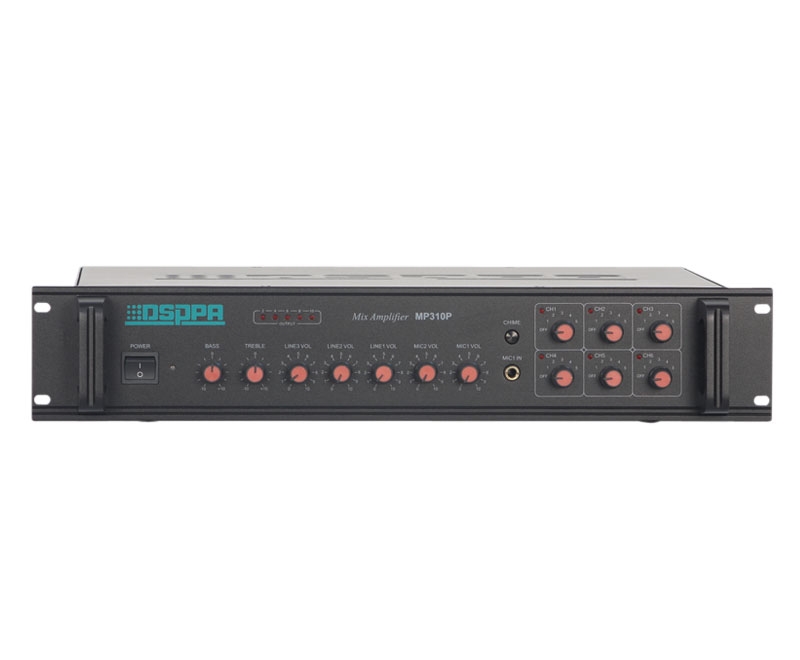 DSPPA MP-310P - трансляционный микшер-усилитель, 120 Вт.