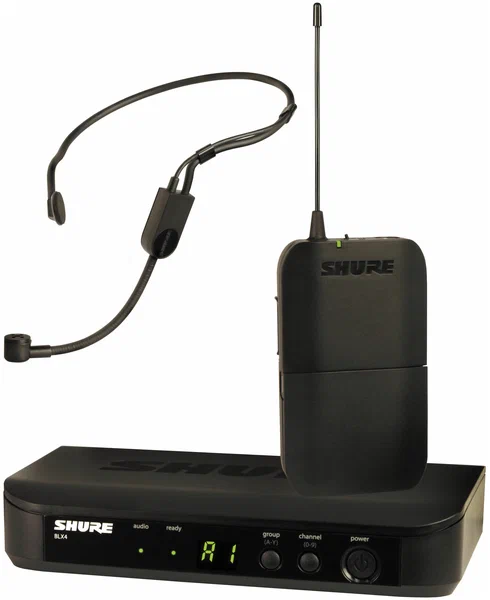 SHURE BLX14E/MX53 - радиосистема с головным микрофоном