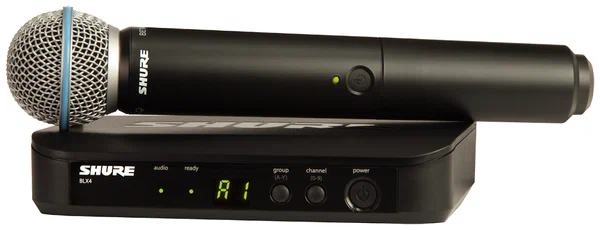 SHURE BLX24E/B58 - радиосистема с ручным микрофоном