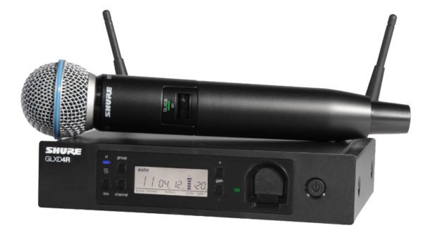 SHURE GLXD24RE/B58 Z2 2.4 GHZ - одноканальная цифровая вокальная радиосистема