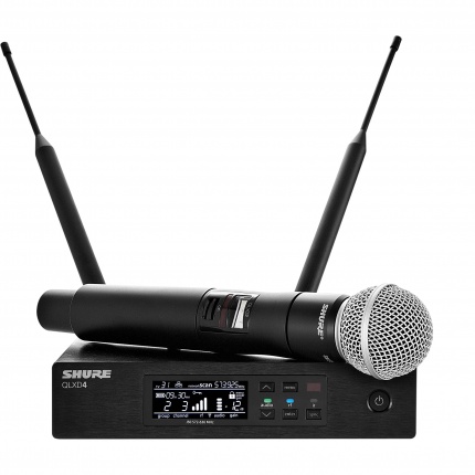 SHURE QLXD24E/SM58 G51 – цифровая беспроводная микрофонная система для вокала