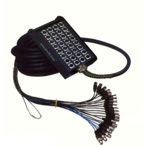 SOUNDKING AH106/50m - мультикор (stage box) 24х4, 50 метров
