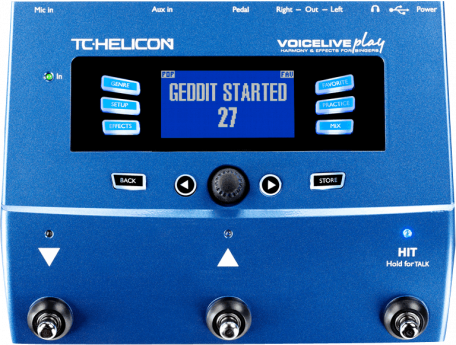 TC HELICON VOICELIVE PLAY - напольный вокальный процессор эффектов