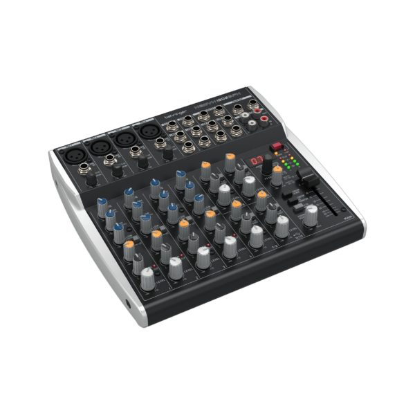 BEHRINGER XENYX 1202SFX - микшер, 12 каналов, 4 микрофонных предусилителя, USB, FX процессор