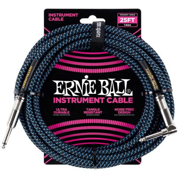 ERNIE BALL 6060 - инструментальный кабель в тканевой оплетке