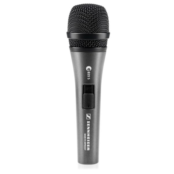 SENNHEISER E835S - динамический вокальный микрофон с выключателем