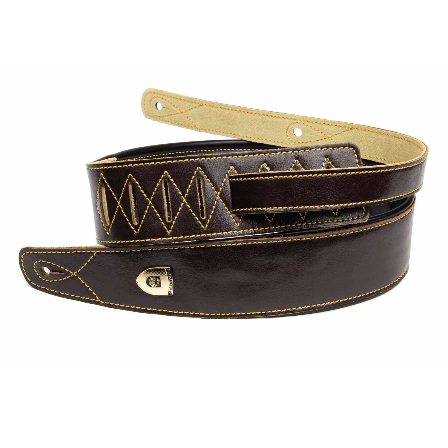 SOLDIER STP-GL-016 BROWN 2 - ремень для гитары