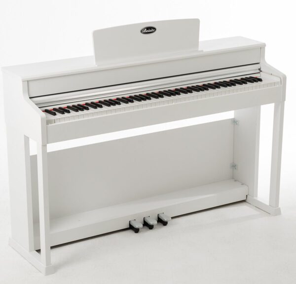 Beisite B-808 PRO WH - цифровое фортепиано, полифония 256 нот, 88 клавиш, цвет белый
