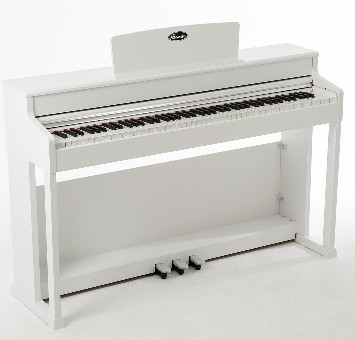 Beisite B-808 PRO WH - цифровое фортепиано, полифония 256 нот, 88 клавиш, цвет белый