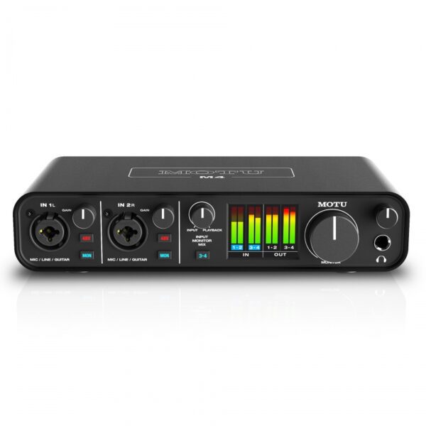 MOTU M4 USB - USB-аудиоинтерфейс с 4 входами и 4 выходами