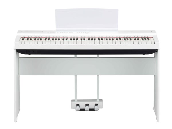 Yamaha P-125aWH - цифровое фортепиано со стойкой и педалями