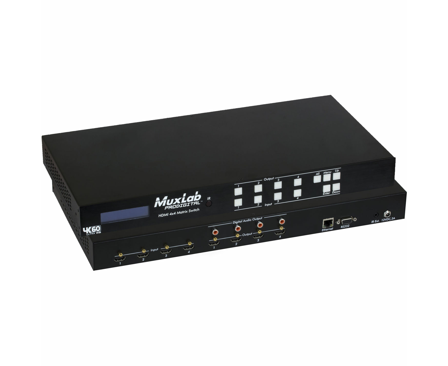 MuxLab 500444-EU Матричный коммутатор Поддержка HDMI 2.0 — изображение 3