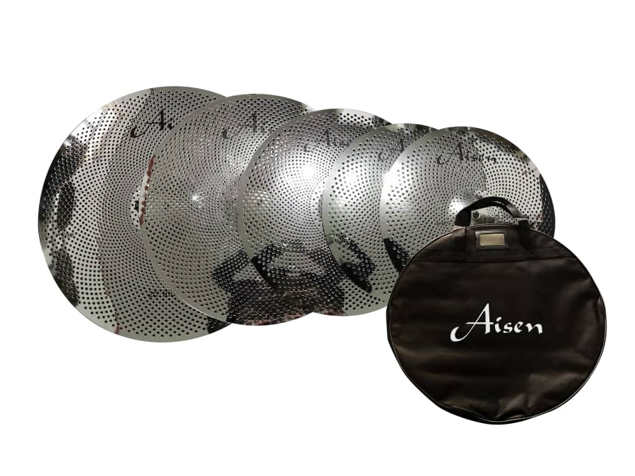 AISEN LOW VOLUME SILVER CYMBAL PACK