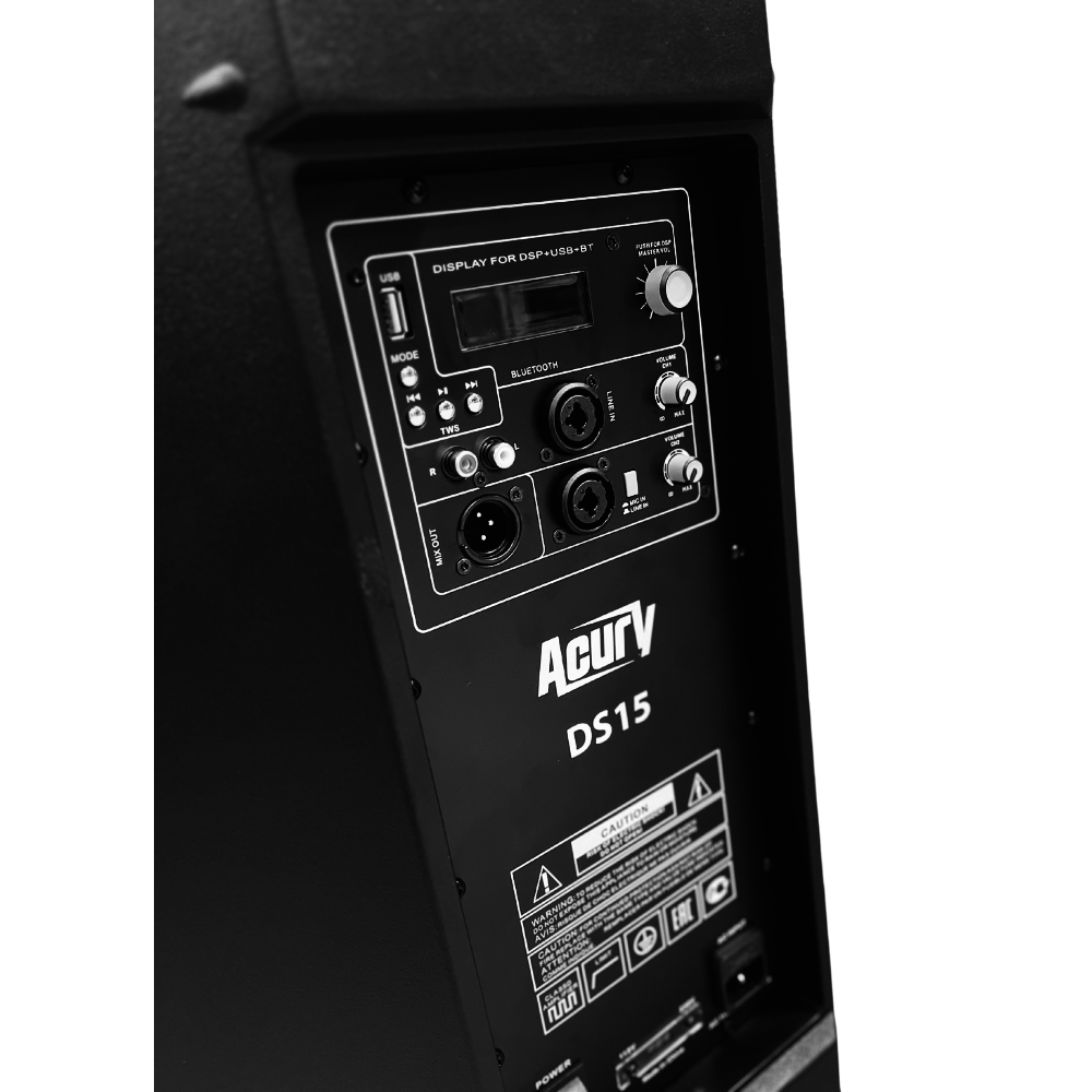 ACURY DS-15 - активная акустическая система DSP/BT/TWS RMS:600 Ватт — изображение 2