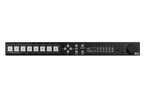 AMX NCITE-813A [FG1901-12-EK] - презентационный коммутатор 4:4:4 с HDCP 2.2 с усилителем, 8x1 4K60
