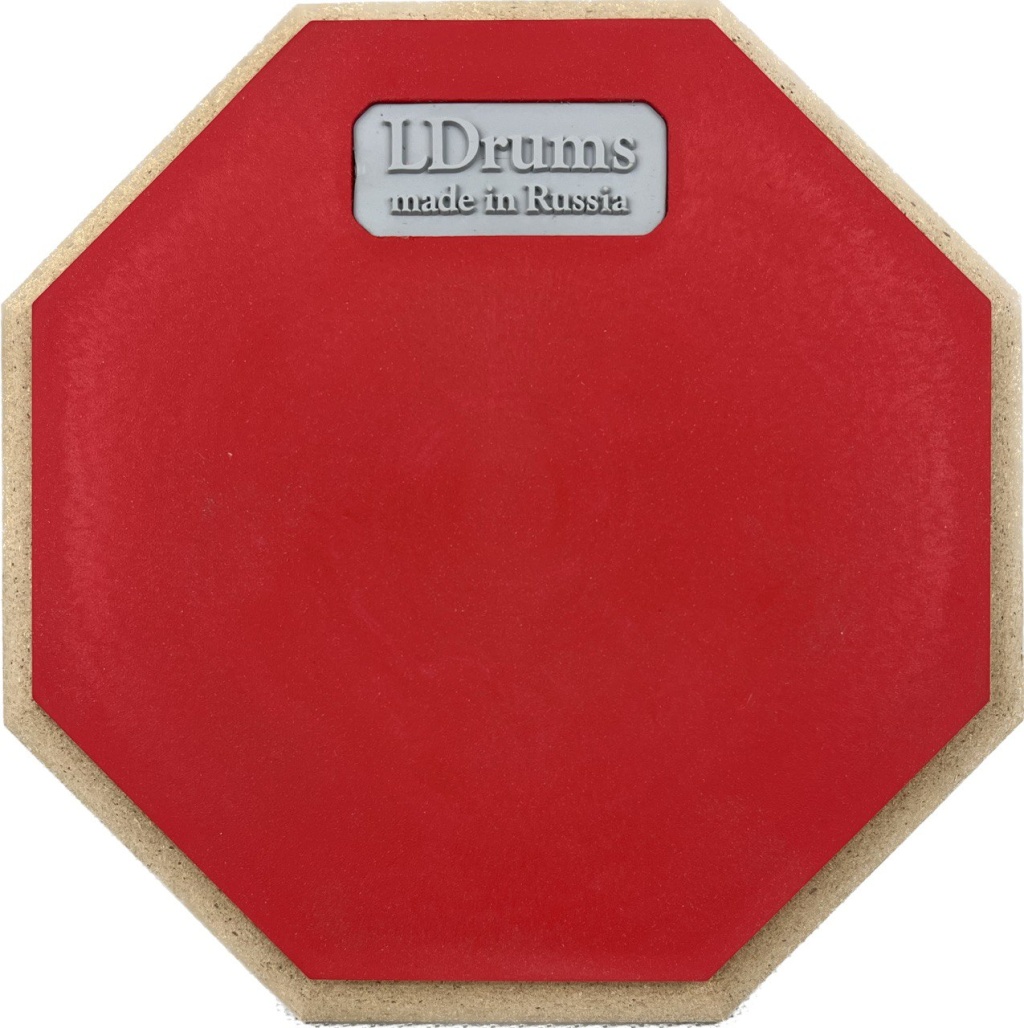 LDrums LDTP8-RD - тренировочный пэд 8", резина, красный