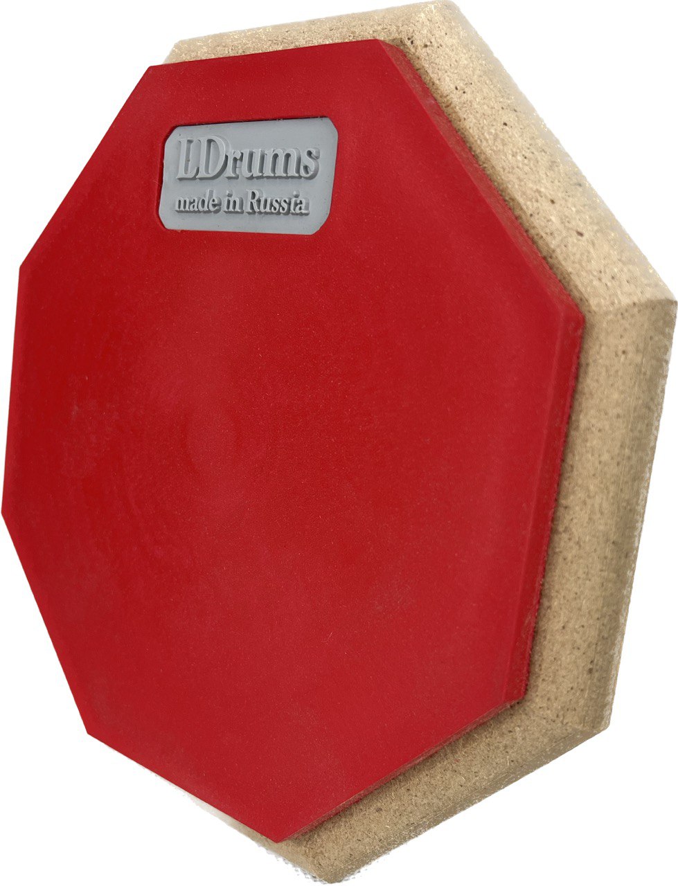 LDrums LDTP8-RD - тренировочный пэд 8", резина, красный — изображение 2