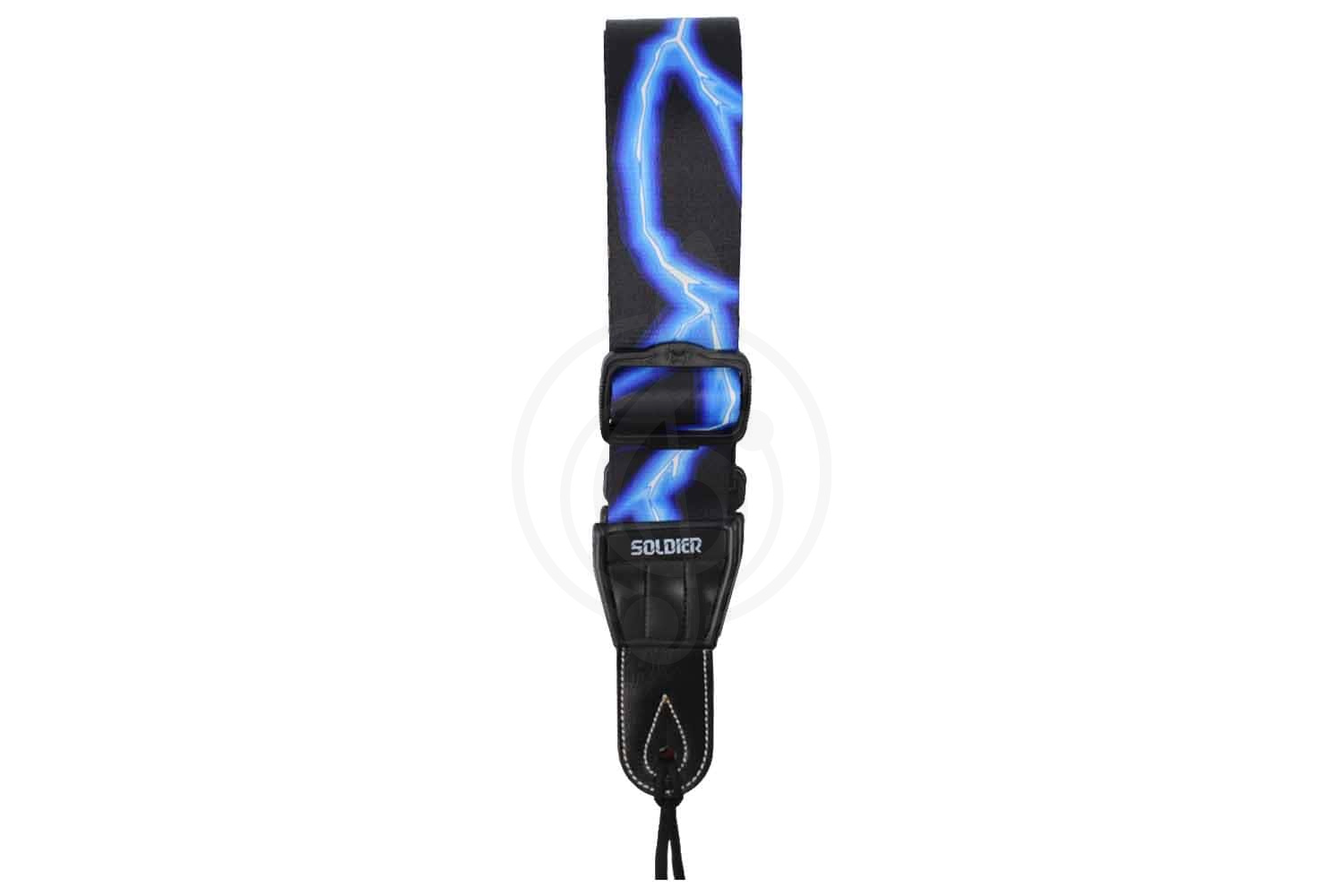 SOLDIER STP-2826 3 BLUE - ремень для гитары, текстиль
