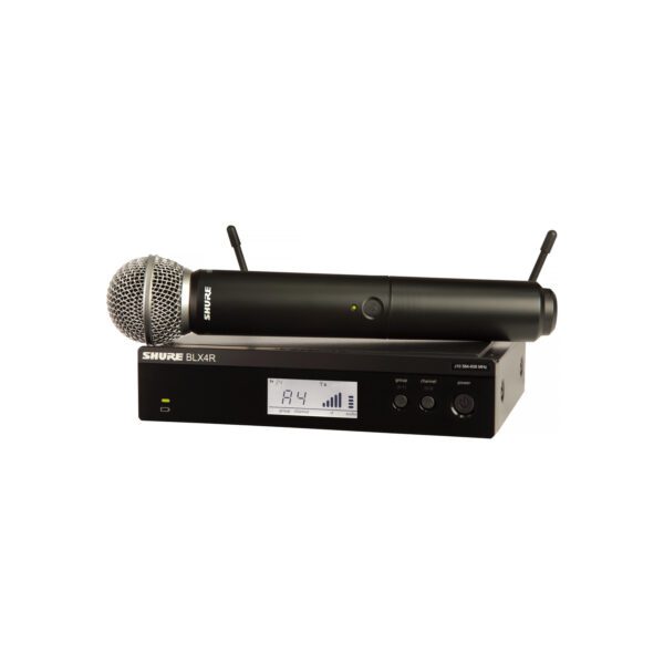 SHURE BLX24RE/SM58 M17 - вокальная рековая радиосистема с ручным передатчиком