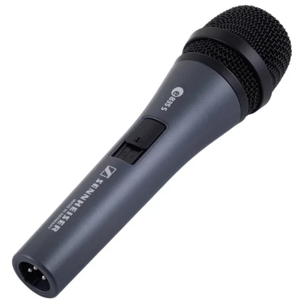 SENNHEISER E 835 S - динамический вокальный микрофон с выключателем