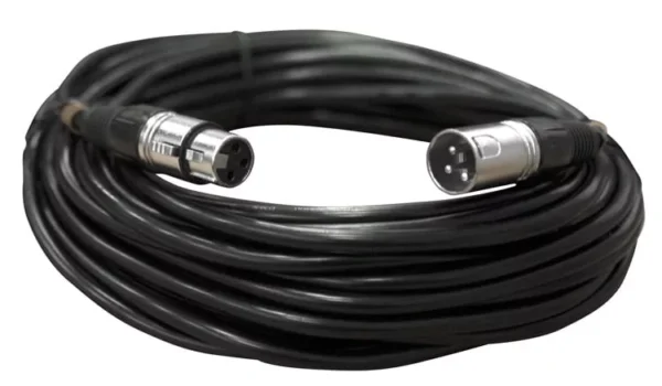 DMX1-10 Кабель DMX, XLR 3p, 10м, Leem