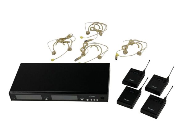 LAudio RWS-4BHS - беспроводная микрофонная система, 4 головных микрофона