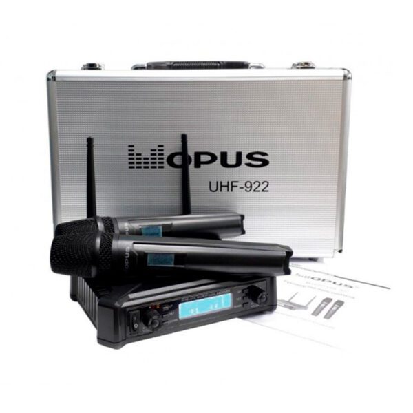 OPUS UHF-922HS 2022, 2-а головных микрофона