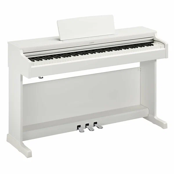 Yamaha YDP-165WH Arius - цифровое пианино со стойкой и педалью, белое