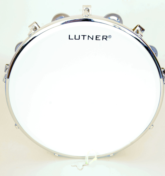 Lutner FLT-LTH10-8 - тамбурин с бубенцами, с мембраной, настраиваемый — изображение 2