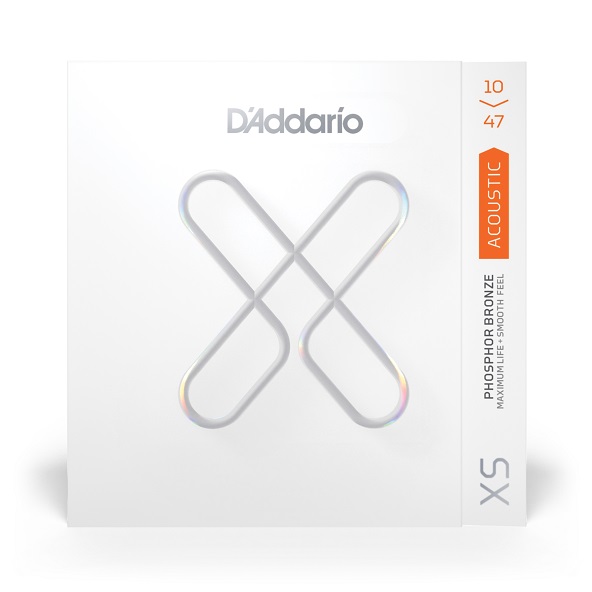 D'AddarioXSABR1047 XS - комплект струн для акустической гитары, бронза 80/20, 10-47