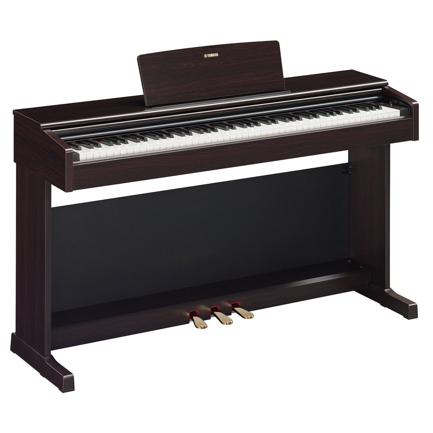 YAMAHA YDP-145R Arius - цифровое пианино со стойкой и педалью, коричневое