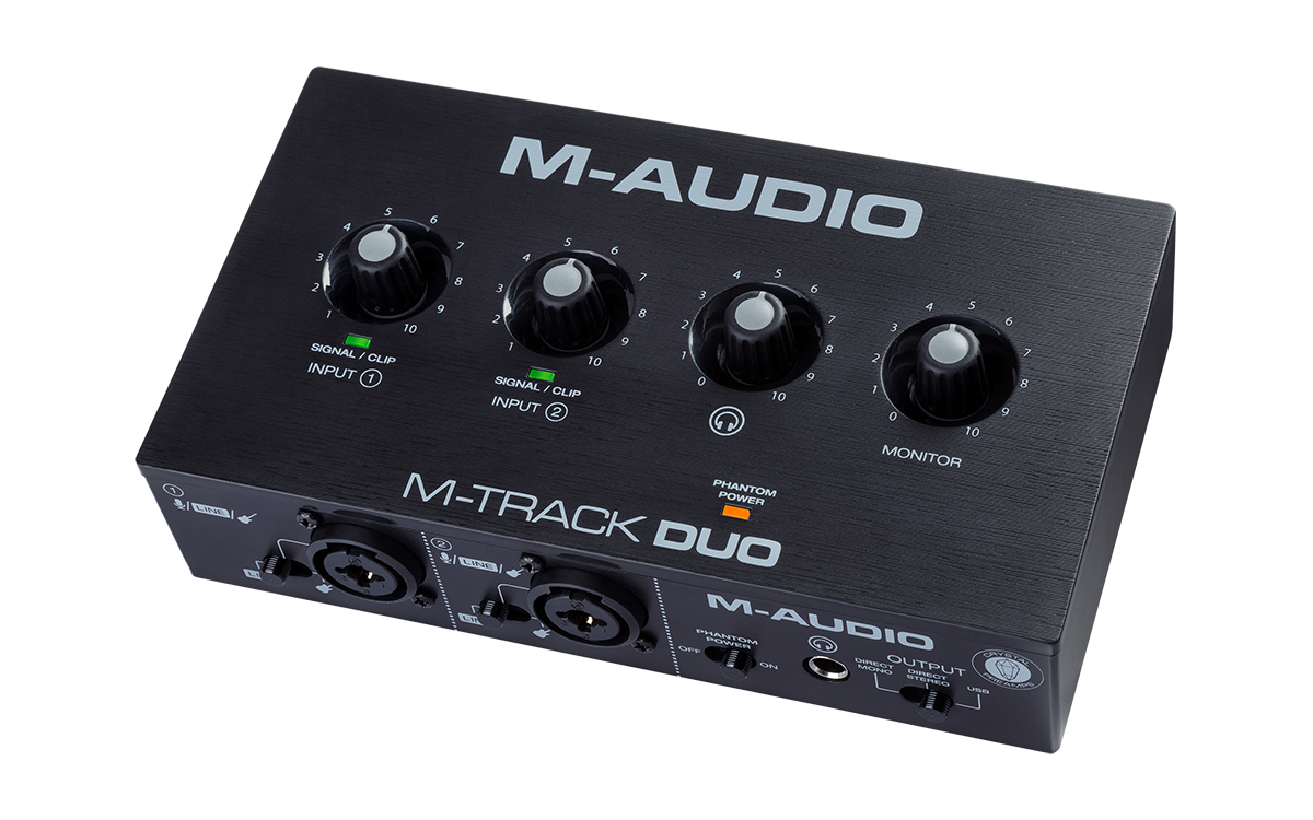 M-audio M-Track Duо - внешняя звуковая карта