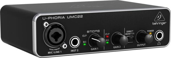 BEHRINGER UMC22 - USB звуковая карта