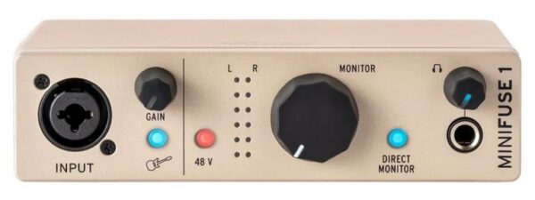 Arturia MiniFuse 1 Champagne - аудиоинтерфейс USB
