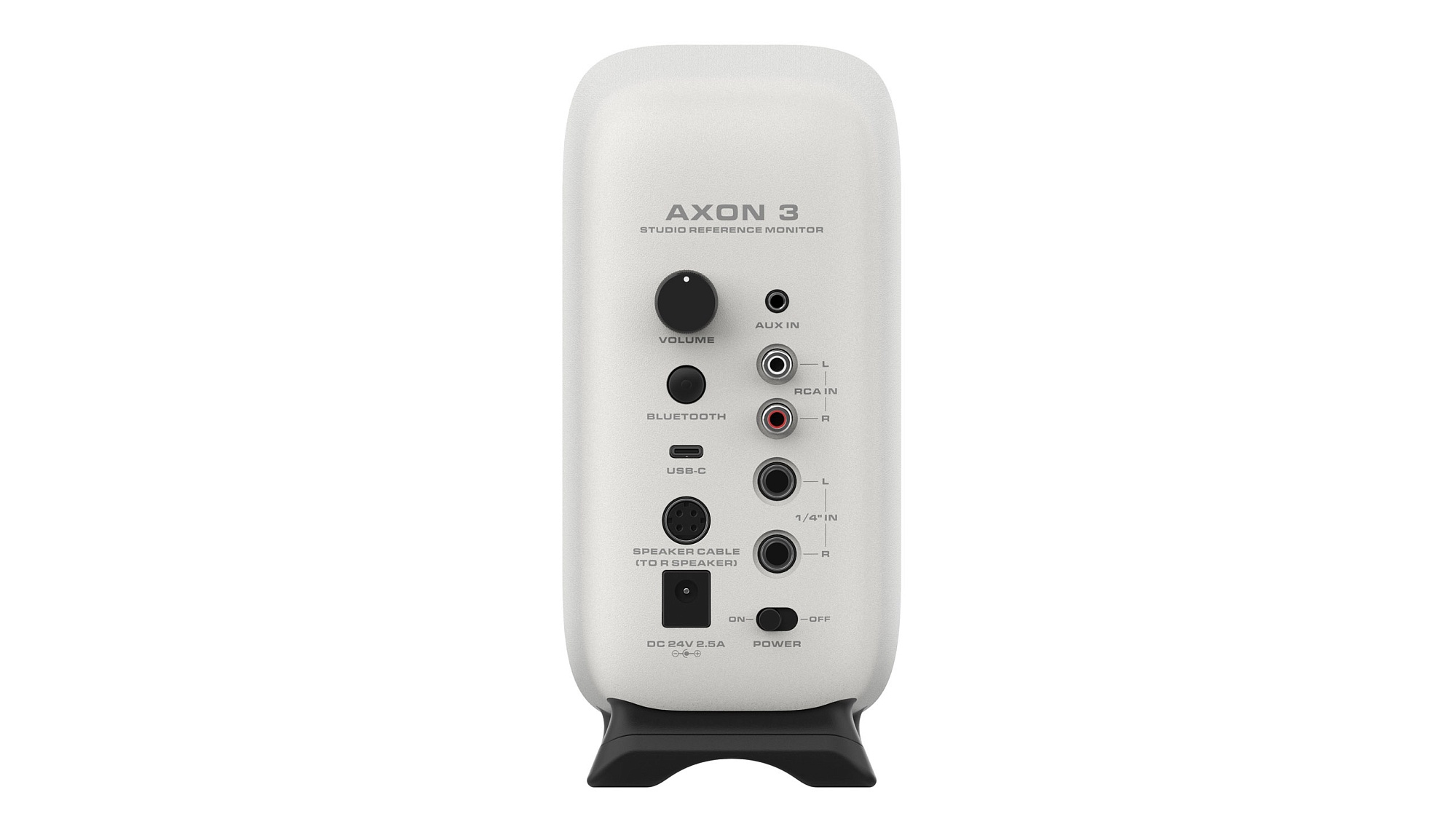 Nux NFM-03-WH AXON-3 - студийный монитор, пара, 90Вт — изображение 5
