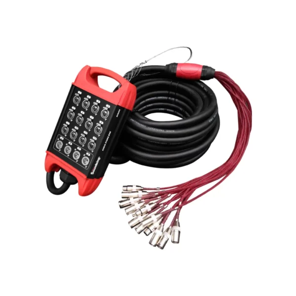 Soundking BCB403-30m - Сценическая коммутационная коробка 16хXLR входов + 4хXLR выхода